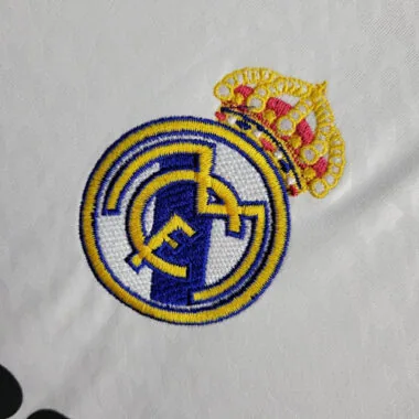 24-25 Real Madrid Home Kit Long Sleeve Shirt Soccer Jerseys