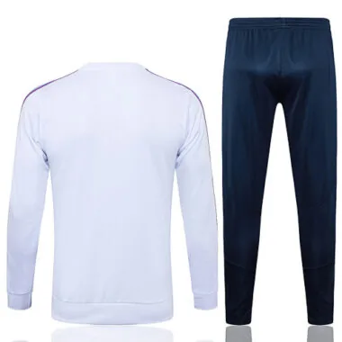 23-24 Real Madrid Long Sleeve Kits White Training Suits Soccer Jerseys Yupoo