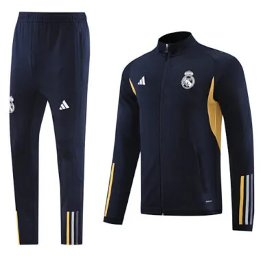 23-24 Real Madrid Black Jackets Suits Soccer Jerseys Yupoo