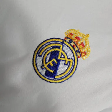 23-24 Real Madrid Home Kids Long Sleeve Kits Soccer Jerseys