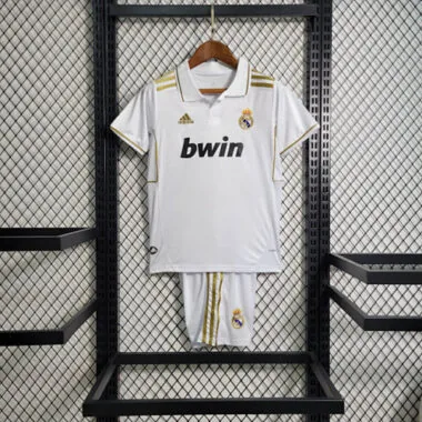 11-12 Real Madrid Home Kids Retro Kits Soccer Jerseys Yupoo