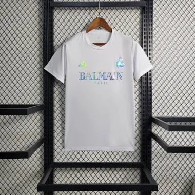 23-24 Real Madrid Special Editon Kit White Bling Shirt Cheap Soccer Jerseys