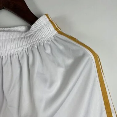 23-24 Real Madrid Home Shorts White Pants Cheap Football Kit