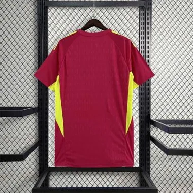 23-24 Real Madrid Goalkeeper Shirt Red Kit Cheap Soccer Jerseys