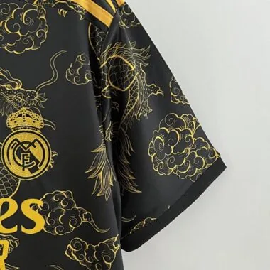 23-24 Real Madrid Special Edition Kit Golden Dragon Shirt Football Jerseys