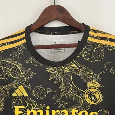 23-24 Real Madrid Special Edition Kit Golden Dragon Shirt Football Jerseys