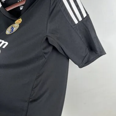 08-09 Real Madrid Retro Third Kit Vintage Black Shirt Football Jerseys