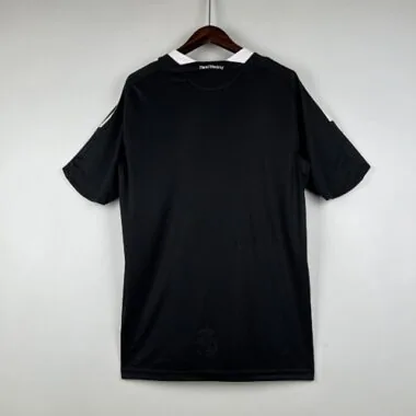08-09 Real Madrid Retro Third Kit Vintage Black Shirt Football Jerseys