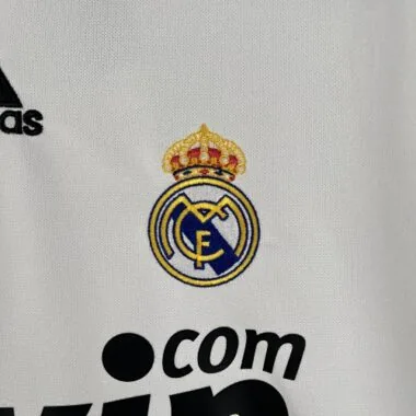 08-09 Real Madrid Retro Home Kit Vintage White Shirt Football Jerseys