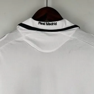 08-09 Real Madrid Retro Home Kit Vintage White Shirt Football Jerseys