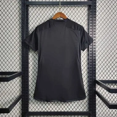 23-24 Real Madrid Third Kit Women Black Shirt Soccer Jerseys Yupoo
