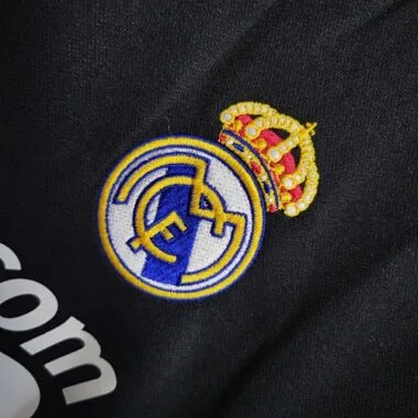 08-09 Real Madrid Retro Third Kit Vintage Black Shirt Soccer Jerseys Yupoo