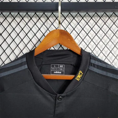 23-24 Real Madrid Third Kit Black Shirt Soccer Jerseys Yupoo