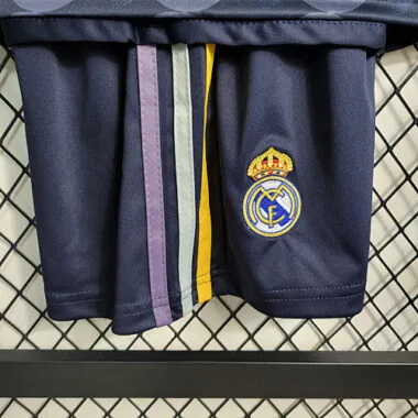 23-24 KIDS Real Madrid away size 16-28 Soccer Jersey