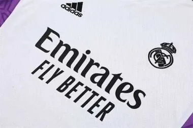 22-23 Real Madrid vest training suit kit White