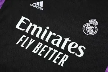 22-23 Real Madrid vest training suit kit black