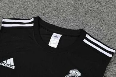 22-23 Real Madrid training suit kit Black