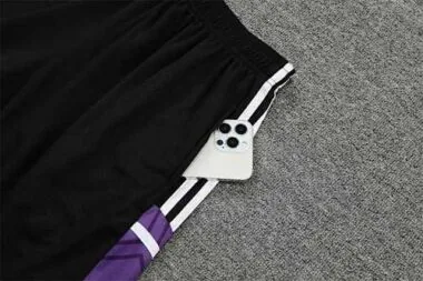 22-23 Real Madrid training suit kit Black