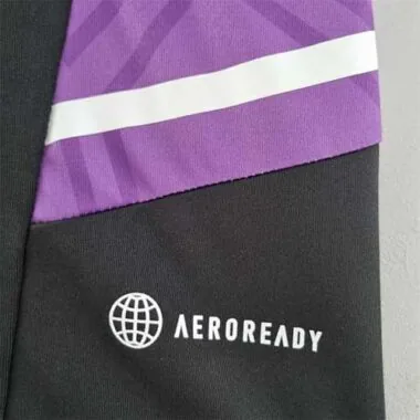 22-23 Real Madrid training suit blackpurple border