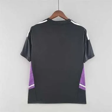 22-23 Real Madrid training suit blackpurple border