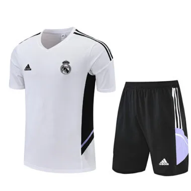 22-23 Real Madrid Training Jersey White