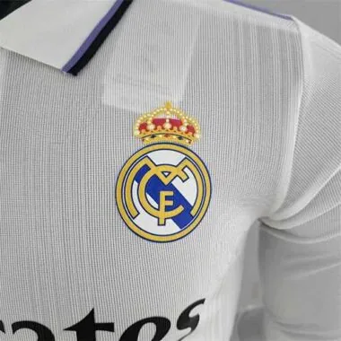 22-23 Real Madrid home long sleeve player version