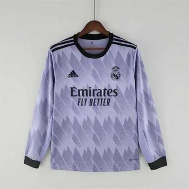 22-23 Real Madrid away long sleeve