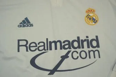 00-01 Real Madrid home long sleeve