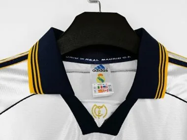 98-00 Real Madrid home white
