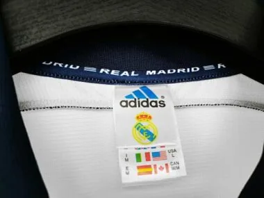 98-00 Real Madrid home white