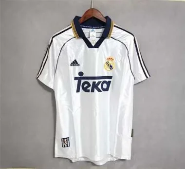 98-00 Real Madrid home white