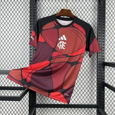 26-27 Flamengo Pre-Match Kit Soccer T-Shirt AAAAJersey Supply Yupoo