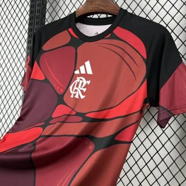 26-27 Flamengo Pre-Match Kit Soccer T-Shirt