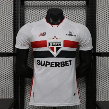 26-27 Sao Paulo Home Kit Player Version Soccer T-Shirt AAAAJersey Supply Yupoo