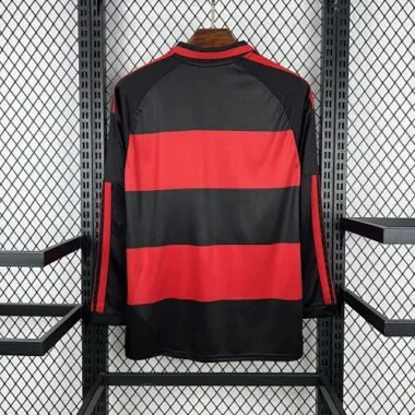 26-27 Flamengo Home Long Sleeves Kit Soccer T-Shirt