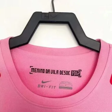 11-12 Santos Pink Kit Retro Soccer T-Shirt