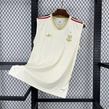 25-26 Flamengo Away Vest Kit Soccer T-Shirt
