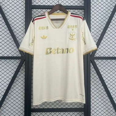 25-26 All sponsors Flamengo Third Kit Soccer T-Shirt AAAAJersey Supply Yupoo