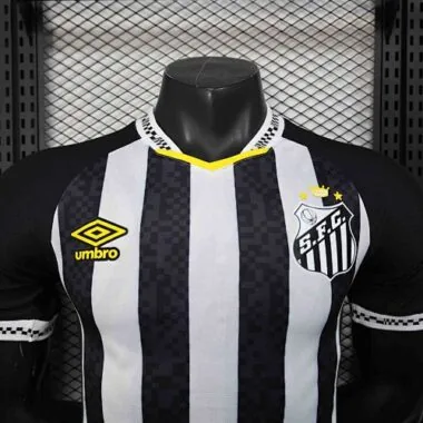 25-26 Santos Away Kit Player Version Soccer AAAAJersey Yupoo