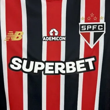 25-26 Sao Paulo Away Kit Soccer