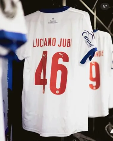 25-26 All Sponsors Bahia Home Kit Soccer