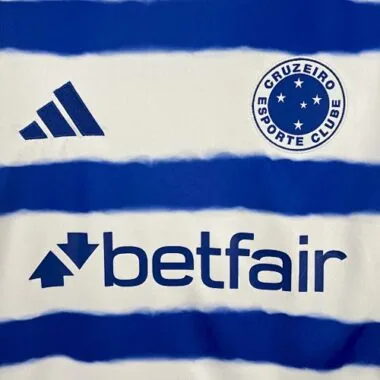 25-26 Cruzeiro Away Kit Soccer