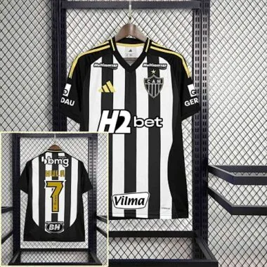 25-26 All Sponsor Atletico Mineiro Home Kit Soccer AAAAJersey Yupoo