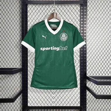 25-26 Palmeiras Home Woman Kit Soccer AAAAJersey Yupoo