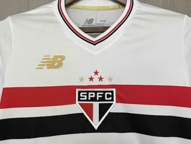25-26 Sao Paulo Home Woman Kit Soccer
