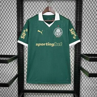24-25 All Sponsor Palmeiras Home Kit Soccer AAAAJersey Yupoo