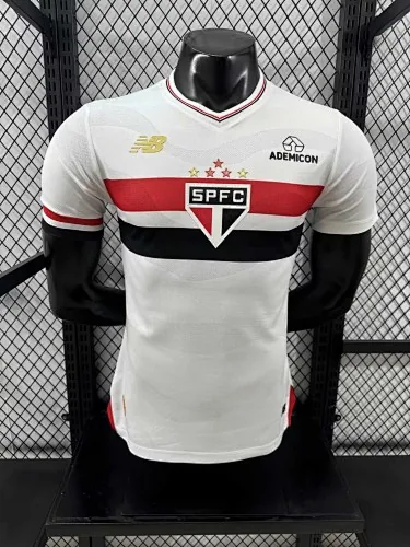 25-26 Sao Paulo Home Kit Player Version Soccer AAAAJersey Yupoo