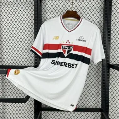25-26 Sao Paulo Home Kit Soccer AAAAJersey Yupoo