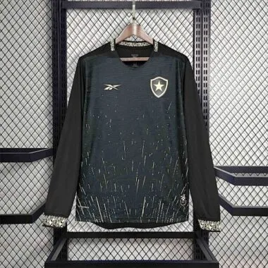 24-25 Botafogo Away Black Long sleeve Kit Football AAAAJersey