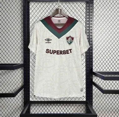 24-25 Fluminense Third White Kit Football AAAAJersey